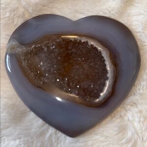 Heart-Shaped Agate Geode